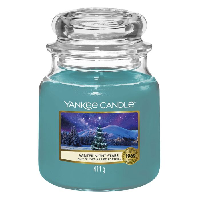 Yankee Candle - Winter Night Stars - Medium Jar Candle